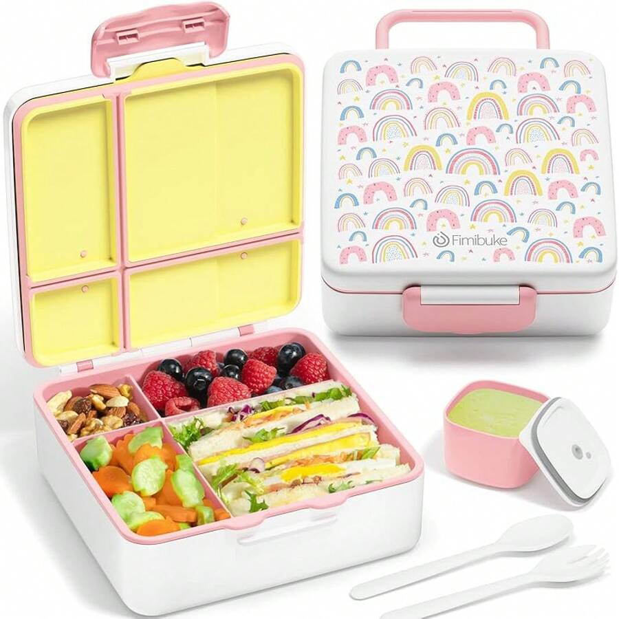 Lunch Box - A1. Rainbow - View 1