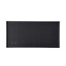Rubber Barber Mat & Bar Mat,Hairdressing Tool Mat,Electric Push Clipper Non-Slip PVC Bar Service Mats Flexible Spill Mat For Hair Salon & Bar Accessories,Back To School,Travel Holiday Essentials,Hair Accessories For Women - màu đen - Xem 2