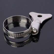 4pcs Durable Stainless Steel Flag Pole Clips, Adjustable 0.75-1.2 Inch Diameter, Hanging Style Clamps Suitable For Boats, Yachts, Trucks, ATVs, Gardens, Houses - Metal Flag Pole Rings, No Power Or Battery Required - Multicolor - View 3