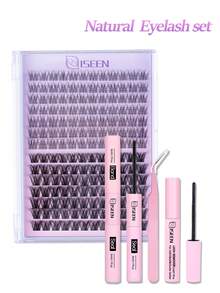 644 chiếc, 280 chiếc, 84 chiếc, D Curl, C Curl, Bộ nối mi cụm mi Bộ nối mi cụm mi tự làm, Trở lại trường học, Bộ mi riêng lẻ 9-16mm 30D 40D 50D kèm keo dán mi và keo dán, Nhíp mi, Tự tháo lắp (9-16mm, Bộ) Bộ nối mi cụm mi, Lông mi, Lông mi, Lông mi giả - màu đen - Xem 12
