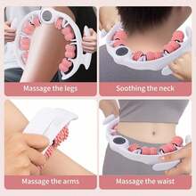 Trintion 2-In-1 Detachable Massage Roller For Legs & Body – Portable Cellulite Roller & Fascia Blaster Tool, Deep Tissue Muscle Relief, Pink - pink 1 - View 6