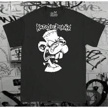 CAMISETA RATOS DE PORÃO HARDCORE BANDA DE ROCK - Preto - Visão 1
