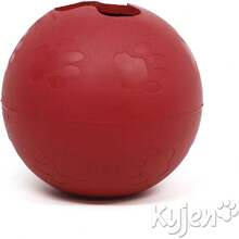 Outward Hound Kyjen 2452 Ball-In-Ball Dog Toy Interactive Puzzle Rubber Tennis Ball Dog Toy, Large, Red - 1 - Xem 4