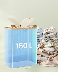 SONGMICS Laundry Baskets - White - View 3