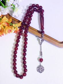 1 件全新 45 颗 10 毫米念珠 Tasbih 手链，适合日常祈祷、斋月、宰牲节、情人节礼物 - 彩色 - 查看 21