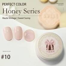 PERFECT COLOR 15色 5克/瓶 蜂蜜系列凝胶指甲油，可爱闪亮凝胶指甲油，适合返校季、夏季美甲、全息美甲沙龙和DIY居家美甲。 - 彩色 - 查看 16