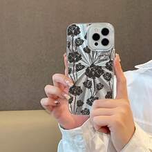 Funda para teléfono 1PC Una funda para teléfono 16Pro adecuada con un patrón de fuegos artificiales de alta gama, que presenta un diseño minimalista con agujeros grandes y resistencia a los golpes. - Colores mixtos 1 - Ver 1