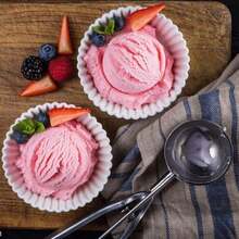 3Pcs Ice Cream Scoop Stainless Steel Cookie Scoop Set With Trigger Release, Large/Medium/Small Cookie Scoop For Baking