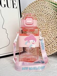 Sanrio 1 كوب قياس 27 أوقية ذو سعة كبيرة مع مقياس، ل- القهوة أو الحليب أو الشاي، مع شخصيات كرتونية كيوت ساتنوري كورومي وميلودي وسينامورول، مناسب للاستخدام اليومي في المدرسة أو التنقل للعمل أو الرياضة الخارجية، حمله سهل، ايديال كهدية لعيد الميلاد أو التخرج أو المناسبات