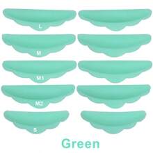 10 Pieces Reusable Eyelash Lifting Kit Silicone Laminating Pad 3D Eyelash Perming Rods Extension Curling Pad Makeup Tool