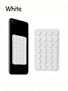 1pc Double Sided Suction Cup Phone Holder, Silicone Suction Cup Phone Case Adhesive Phone Grip Hands Free Phone Grip Silicone Phone Holder For Phone Accessories, Phone Cases, Octobuddy, Holiday Essentials, Sticky Phone Grip, I Phone Case, Phone Stand, Phone Stand, Desk Accessories, Sticky Phone Grip, Phone Accessories, Phone Grip, Octo Buddy.