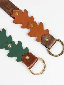 1 件素食皮革文艺复兴腰带中世纪角色扮演维京服装狂欢节 LARP 海盗装扮 O 形环精灵弓箭手 Ren Faire 万圣节 - 彩色 - 查看 5