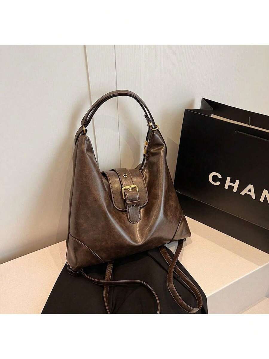 Women Top Handle Bags - 黑色 - 查看 1
