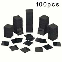 100/200/500 pièces, miroirs en verre mini carrés de 2 cm, carreaux de mosaïque en miroir acrylique, autocollants muraux géométriques pour la décoration de la maison, de la chambre à coucher, du salon/salle de bain, surface en verre, brillants et réutilisables, carreaux de miroir décoratifs pour la maison DIY, installation sur surfaces multiples, convient pour les cadeaux DIY, les loisirs créatifs, les fournitures d'art, la décoration murale et de porte de la maison