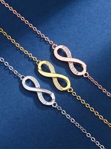 Sparkly Horseshoe Decor Zirconia Bracelet, Minimalist Design, And Versatile Accessory
