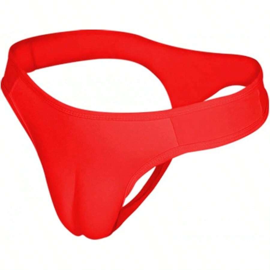 Mens Crossdresser Panties Hiding Gaff Thong Tucking Underwear Transgender Briefs LingerieChristmas 5L34 - 丁字褲紅色 - 查看 1
