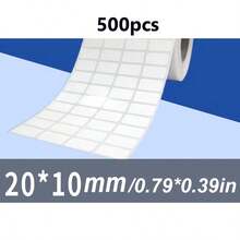 100/200/400/600 件标签 0.98x0.59 英寸矩形贴纸钻石画收纳盒贴纸多用途自粘 DIY 钻石艺术十字绣刺绣容器罐文件夹、价格标签贴纸热销 - 白色 - 查看 20