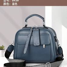 Women Crossbody - 亮面款-藍色 - 查看 5