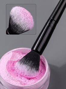 1 pezzo Trucco multiuso, testa grande adatta per blush, nostro, cipria, setole morbide e dense, non irritante, trucco uniformemente adatto per uno sguardo naturale impeccabile