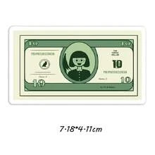 SCXXBSW 50pcs Cartoon Currency Stickers DIY Decoration Luggage Guitar Notebook Creative Fun Cartoon Waterproof Stickers - Multicolor - View 3