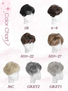 nimoki Hair Topper, Short Wiglet Hair Topper For Women With Thinning Large Coverage Synthetic Top Crown Hairpiece For Women