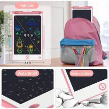 Hockvill LCD Writing Tablet Kids 8.8 Inch, Toys Girls Boys Drawing Pad 3 4 5 6 Year Old Kids Toys, Children's Day Valentines Kids Toddler Doodle Board Travel Essentials,Birthday,Party Gifts - 綠色 - 查看 4