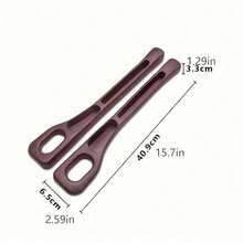 2Pcs Car Seat Gap Filler Seat Crevice Storage Box Bag Between Seats Console Organizer Decoration Interior Auto Accessories - A - View 4