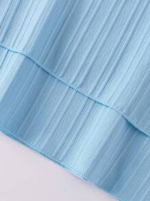 10 件套女童休闲纯色吊带背心和阔腿裤户外装，春夏