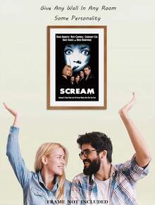 FatCat Wall Graphics Scream - 1996 Movie Poster Frameless 12 X 18 Inch(30cm X 46cm)-LT-071 - 彩色 - 查看 10