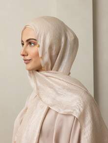 20pcs/ Box Hijab Scarf Rings, Hollow Scarf Clips Pins For Hijabs, Hair Braid Rings, Hijab Accessories For Dress - Multicolor - View 3
