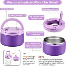 Lunch Box - Purple - View 6