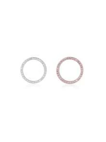 1-Key Start Decorative Ring, Switch Protective Cover, Crystal Rhinestone Car Interior Decor Sticker - Multicolor - View 13