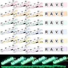 30 Pcs Glow Hair Clips Rave Hair Clips Women Music Festival Holiday Party Supplies (Duck)Valentine's Day NPVH - 狂歡 - 查看 1
