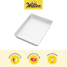Wilton 2105-1308 Molde rectangular de alto rendimiento 22.8 x 30.4 x 5 cms - 11 x 15 2 pulgadas - Ver 4