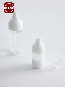 Flacon de voyage anti-fuite pour lotion en vaporisateur - récipient d'échantillon cosmétique vide et rechargeabe - portable et polyvalent - accessoires de voyage parfaits en tailles de 50 ml et 150 ml. Essentiels de voyage, organisateur de voyage pour la plage, les vacances d'été, la rentrée scolaire, les fournitures scolaires, les vacances, le camping, les articles essentiels de vacances, mini parfum pour femmes, parfum pour hommes, parfum - Transparent - Voir 2