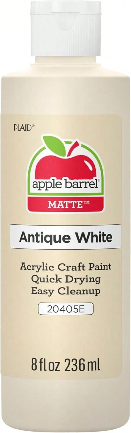 Acrylic Paint In Assorted Colors (8 Ounce), J20405 Antique White- Pack Of 1,8371739 - Putih - View 1
