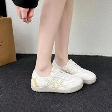 Women Casual Athletic Shoes - 黃色 - 查看 2