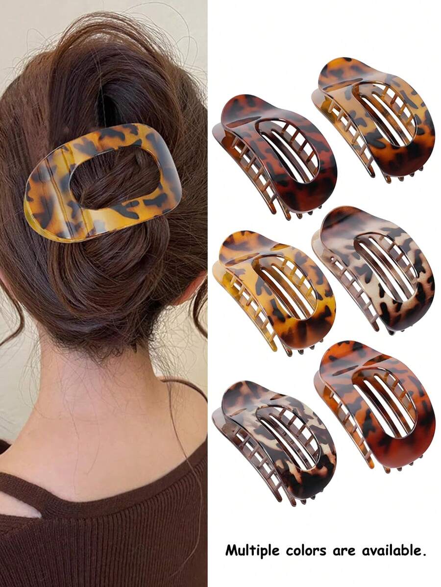 1pc/3pcs Women Leopard Print Flat Clip Hair Accessories, Comfortable Arc Design, Suitable For Medium Thick Hair, Casual For Driving, Yoga, Hair Accessories, Hair Accessories For Women,Accessories,Accessories Women, Hair Accessory, Hair Accessories Women, Hair Accessories, Hair Tools, Beauty Accessories, Curly Hair Accessories, Hair Accessory, Hair Accessories, Hair Accessories For Women,Fall,Travel, Hair Tools,Accessories Women, Hair Stuff,Fall,Hair,Hair Accessories,Hair Accessories For Women,Travel,Hair Accessory,Hair Accessories Women,Hair Tools,Hair Stuff,Stuff,Beauty Accessories