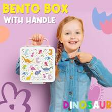 Lunch Box - A13. White Dinosaur - View 7