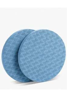 2pcs Foam Yoga & Pilates Knee Pads, Thick Elbow & Wrist Cushion Pads With Shock Absorption, Portable TPE Yoga Kneeling Pad, Thick Non-Slip, Fitness Plank Support Pad, Portable Knee & Elbow Protector Pad, Round Balance Pad, Hand Support Fitness Mat, TPE Plank Support Pad, Unisex Home Sports Elbow Yoga Mat, Portable Round Pad, Round Yoga Plank Auxiliary Support Pad, Portable Sports Balance Protection Pad For Elbow & Knee, Non-Slip Design - Multicolor - View 8