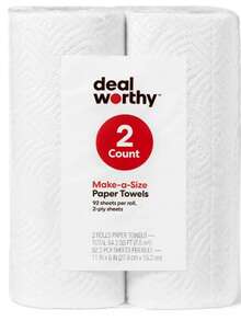 Make-A-Size Paper Towels - Dealworthy ™    Facial Cleansing Towel   Count: 2Rolls - 1 - View 4