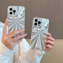 Funda premium para phone 16 Pro con diseño de fuegos artificiales. Diseño sencillo con orificios grandes. Resistente a golpes y caídas. Compatible con phone 16, 15, 14, 13 y 12 Pro. - Blanco - Ver 3