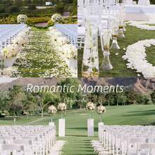Ivory Petals 1000 PCS Petals Wedding,Engagement, Proposal .Artificial Flower Petals Anniversary, Valentine's Day, Banquet,Party.(Ivory) - Rượu sâm banh - Xem 5