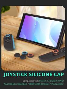 DATA FROG 适用于 Switch Joy Con 2 配件适用于 Switch 2 控制器摇杆盖操纵杆适用于 SteamDeck Thumbskin - 款式 - 查看 8