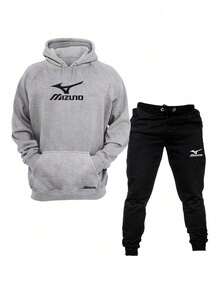 Unisex Sports Set, Warm Sweater + Pants, New Release - 灰色 - 查看 1