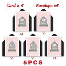 1/5 PCS, Rip Twenties, 30Th Birthday, Thirty Birthday Card, Funny Birthday Card, Sarcastic Card, Rude Card Including Envelope - Multicolor - View 11