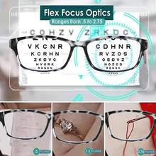6 PCS Colorful Square Reading Glasses For Men Women, Lightweight Full Frame Readers With +1.0 To +4.0 Strengths - Nhiều màu - Xem 6