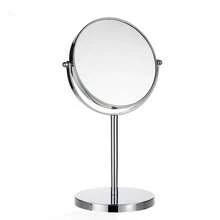 Espejo de maquillaje de escritorio de 8 pulgadas, espejo de maquillaje de doble cara 1x/3x, espejo de viaje giratorio de 360°, diseño desmontable, perfecto para maquillaje preciso y regalo, con opciones ajustables y no ajustables - Espejo de maquillaje de escritorio - Ver 11