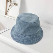 Korean Style Wide Brim Bucket Hat For Men And Women Spring And Summer Thin Ins Japanese Style Face Covering Sun Hat Sun Protection Hat Basin Hat Fashion Personalized Solid Color Bohemian Casual Party Street Elegant Back To School Travel Party Daily Travel Windproof And UV Protection Hat Spring, Summer And Autumn Perfect Gift, Couple Match, Suitable For Halloween, Harvest Season, Christmas, Thanksgiving And Other Festivals