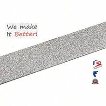 Nail File - Diamond Deb - Nail File Set - Foot Dresser Stainless Steel - Double Sided Diamond Dust Coating - Podiatry Foot Care Instruments - Professional Quality Product - Chiropody File - 1 - View 2